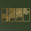 Golden Tree Design – Acrylic Wall Art